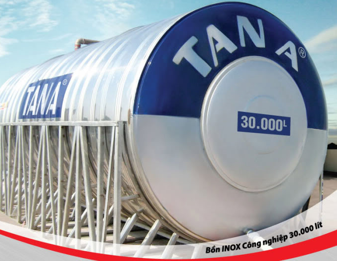 Bồn nước công nghiệp Tân Á sở hữu độ bền cao