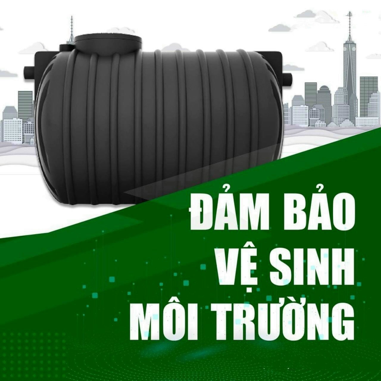 Hệ thống xử lí thông minh đảm bảo vệ sinh môi trường