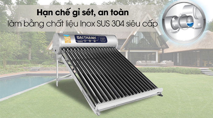 Sản phẩm sử dụng chất liệu cao cấp có khả năng chống han gỉ cực tốt
