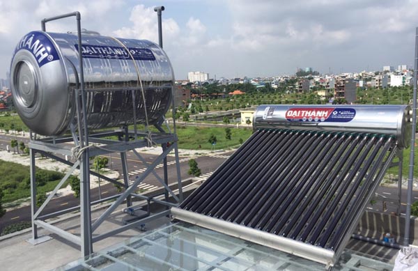 Những ưu điểm của sản phẩm máy nước nóng năng lượng mặt trời Đại Thành