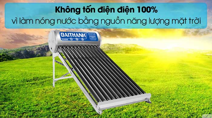 Máy năng lượng mặt trời giúp tiết kiệm điện năng hiệu quả
