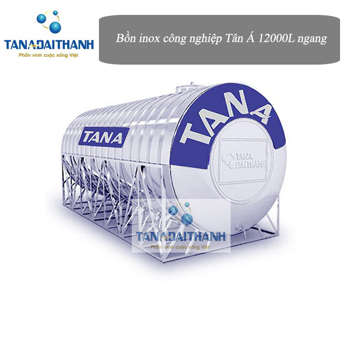 Bồn nước inox công nghiệp Tân Á 12000l
