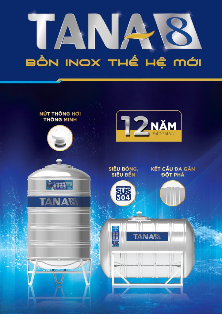Tính năng nổi bật của sản phẩm bồn nước Tân Á 8