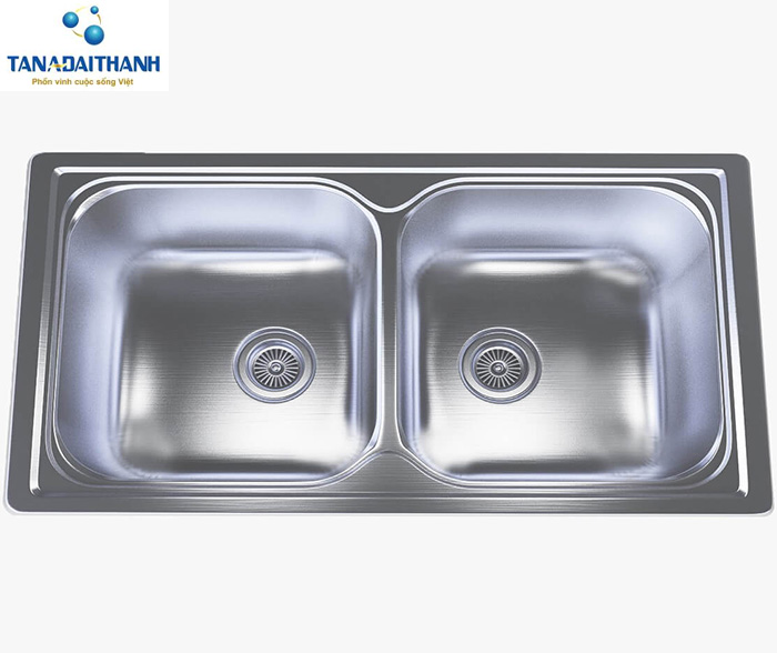 Chậu rửa inox DX42007 inox 304 nguyên khối siêu bền