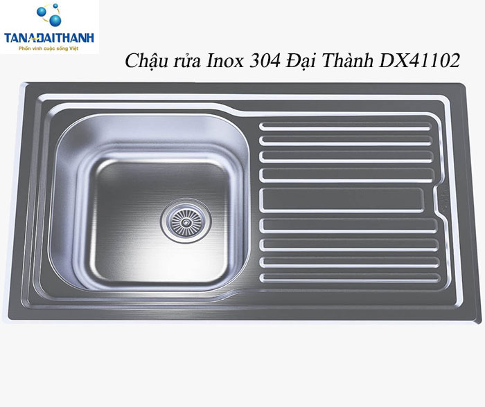 Chậu rửa inox 304 Đại Thành DX41102