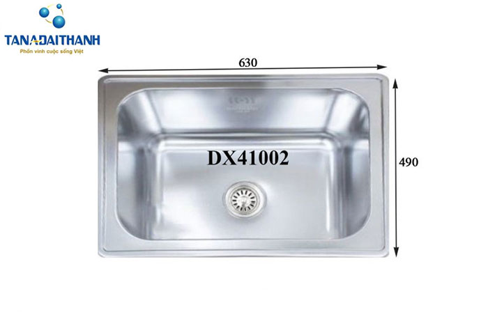 Chậu rửa inox cao cấp DX41002